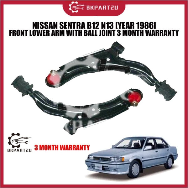 NISSAN SENTRA B12 N13 [YEAR 1986] FRONT LOWER ARM WITH BALL JOINT 3 MONTH WARRANTY