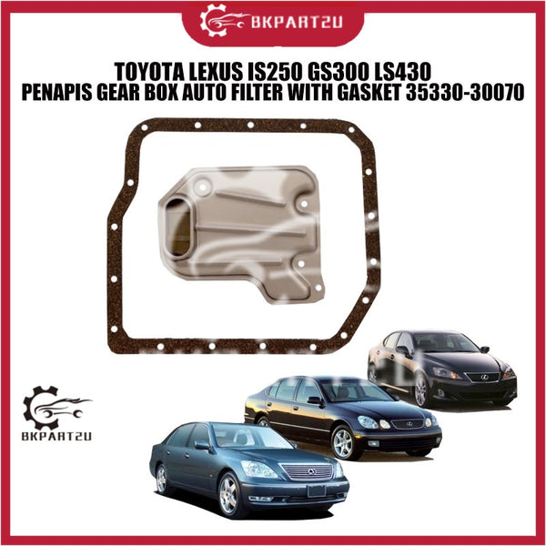 TOYOTA LEXUS IS250 GS300 LS430 PENAPIS GEAR BOX AUTO FILTER WITH GASKET 35330-30070
