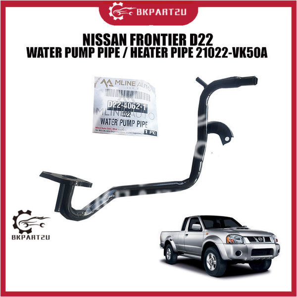 NISSAN FRONTIER D22  WATER PUMP PIPE / HEATER PIPE 21022-VK50A