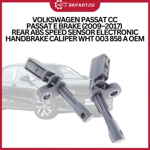 VOLKSWAGEN PASSAT CC PASSAT E BRAKE (2009–2017) REAR ABS SPEED SENSOR ELECTRONIC HANDBRAKE CALIPER WHT 003 858 A OEM