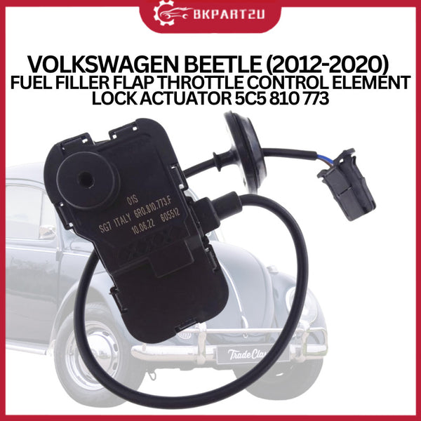 VOLKSWAGEN BEETLE (2012-2020) FUEL FILLER FLAP THROTTLE CONTROL ELEMENT LOCK ACTUATOR 5C5 810 773