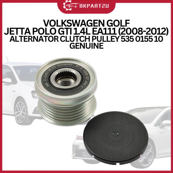VOLKSWAGEN GOLF JETTA POLO GTI 1.4L EA111 (2008-2012) ALTERNATOR CLUTCH PULLEY 535 0155 10 GENUINE