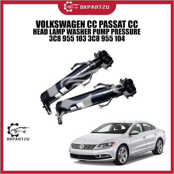 VOLKSWAGEN CC PASSAT CC HEAD LAMP WASHER PUMP PRESSURE 3C8 955 103 3C8 955 104