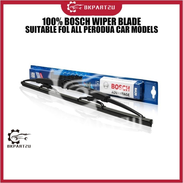 100% BOSCH WIPER BLADE SUITABLE FOL ALL PERODUA CAR MODEL ALZA AXIA BEZZA KANCIL KELISA KEMBARA KENARI MYVI VIVA NAUTICA