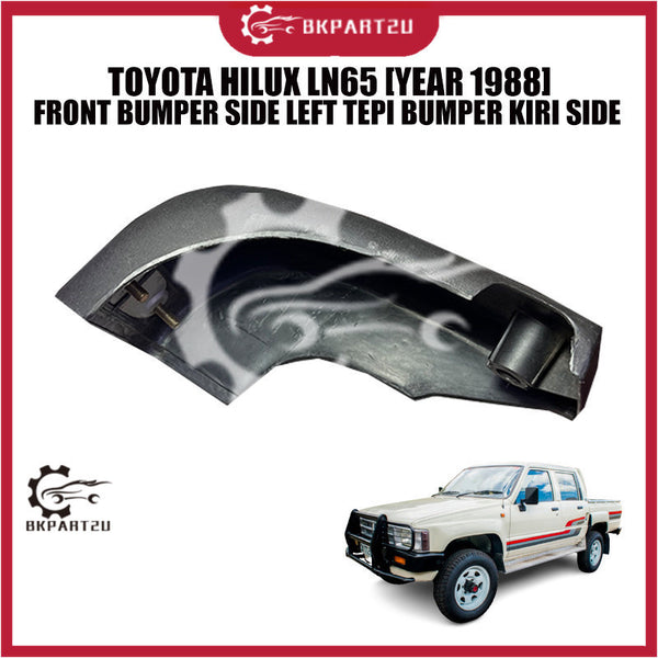 TOYOTA HILUX LN65 [YEAR 1988] FRONT BUMPER SIDE LEFT TEPI BUMPER KIRI SIDE