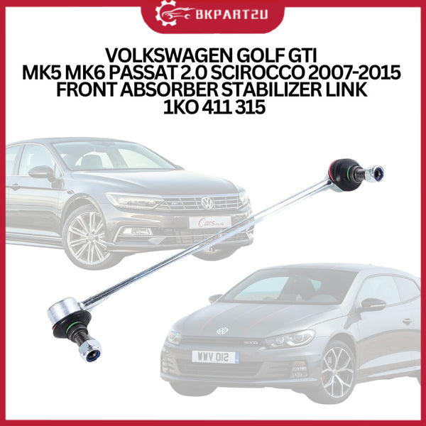 VOLKSWAGEN GOLF GTI MK5 MK6 PASSAT 2.0 SCIROCCO 2007-2015 FRONT ABSORBER STABILIZER LINK 1KO 411 315