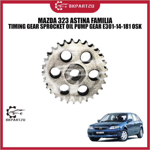 MAZDA 323 ASTINA FAMILIA TIMING GEAR SPROCKET OIL PUMP GEAR E301-14-181 OSK