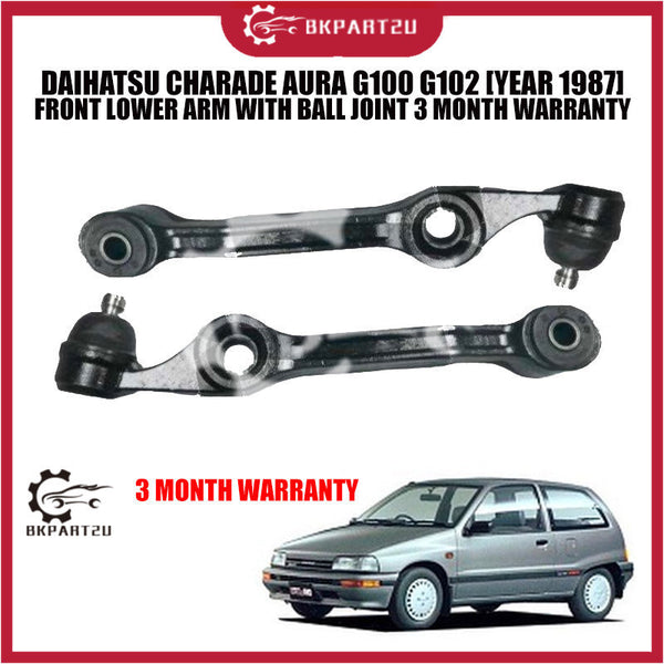 DAIHATSU CHARADE AURA G100 G102 [YEAR 1987] FRONT LOWER ARM WITH BALL JOINT 3 MONTH WARRANTY