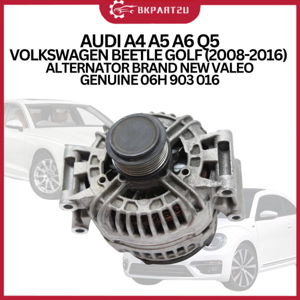 AUDI A4 A5 A6 Q5 VOLKSWAGEN BEETLE GOLF (2008-2016) ALTERNATOR BRAND NEW VALEO GENUINE 06H 903 016