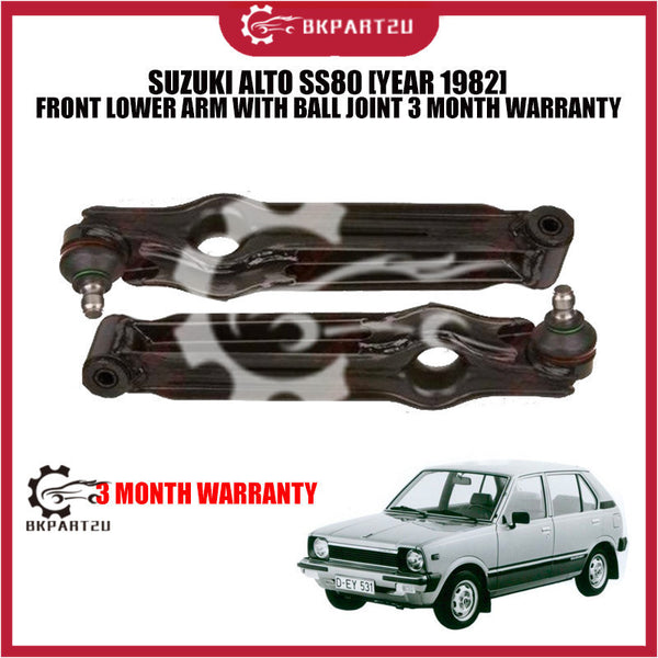 SUZUKI ALTO SS80 [YEAR 1982] FRONT LOWER ARM WITH BALL JOINT 3 MONTH WARRANTY