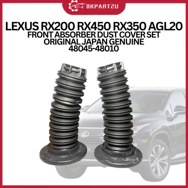 LEXUS RX200 RX450 RX350 AGL20 FRONT ABSORBER DUST COVER SET ORIGINAL JAPAN GENUINE 48045-48010 2PCS