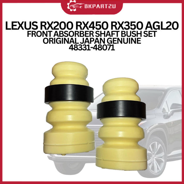 LEXUS RX200 RX450 RX350 AGL20 FRONT ABSORBER SHAFT BUSH SET ORIGINAL JAPAN GENUINE 48331-48071 2PCS