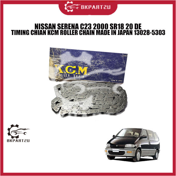 NISSAN SERENA C23 2000 SR18 20 DE TIMING CHIAN KCM ROLLER CHAIN MADE IN JAPAN 13028-5303