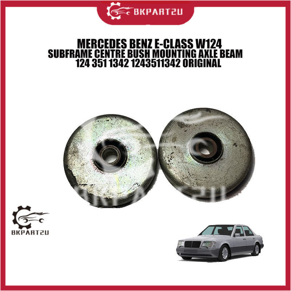 MERCEDES BENZ E-CLASS W124 SUBFRAME CENTRE BUSH MOUNTING AXLE BEAM 124 351 1342 1243511342 ORIGINAL