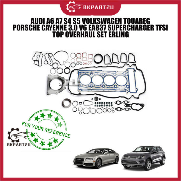 AUDI A6 A7 S4 S5 VOLKSWAGEN TOUAREG PORSCHE CAYENNE 3.0 V6 EA837 SUPERCHARGER TFSI TOP OVERHAUL SET ERLING