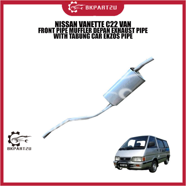 NISSAN VANETTE C22 VAN REAR EXHAUST ORIGINAL STANDARD REAR MUFFLER TABUNG BELAKANG EKZOS