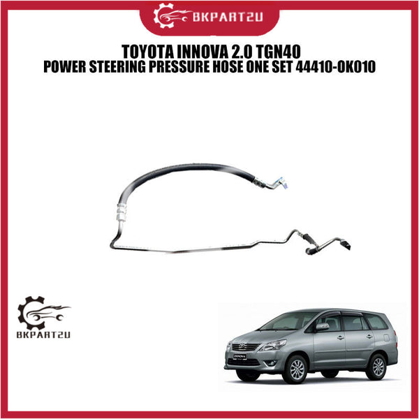 TOYOTA INNOVA 2.0 TGN40 POWER STEERING PRESSURE HOSE ONE SET 44410-OK010