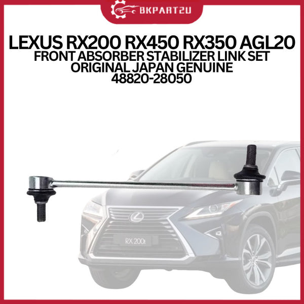 LEXUS RX200 RX450 RX350 AGL20 FRONT ABSORBER STABILIZER LINK SET ORIGINAL JAPAN GENUINE 48820-28050 2PCS
