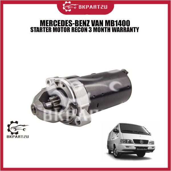 MERCEDES-BENZ VAN MB1400 STARTER MOTOR RECON 3 MONTH WARRANTY