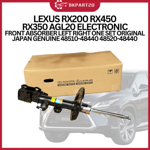 LEXUS RX200 RX450 RX350 AGL20 ELECTRONIC FRONT ABSORBER LEFT RIGHT SET ORIGINAL JAPAN GENUINE 48510-48440 48520-48440