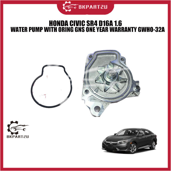 HONDA CIVIC SR4 D16A 1.6 WATER PUMP WITH ORING GNS ONE YEAR WARRANTY GWHO-32A
