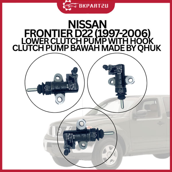 Nissan Frontier D22 (1997-2006) Lower Clutch Pump With Hook Clutch Pump Bawah Made By Qhuk 6 Month Warranty