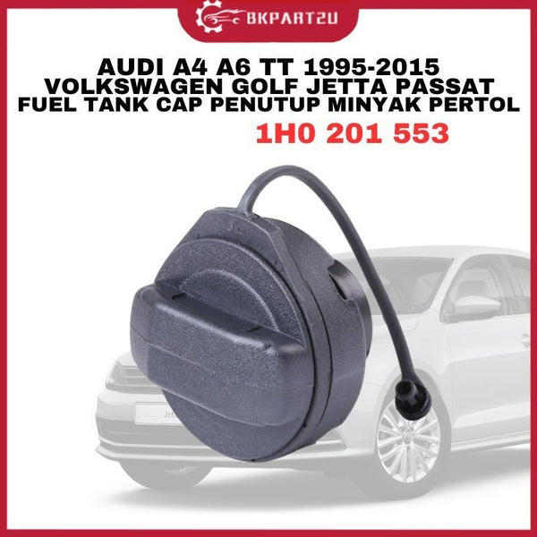 VOKLSWAGEN GOLF JETTA PASSAT AUDI A4 A6 TT (1995-2015) FUEL TANK CAP PENUL PENUTUP MINYAK PERTOL 1H0 201 553