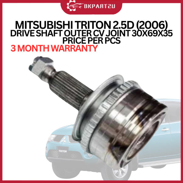 MITSUBISHI TRITON 2.5D (2006)  DRIVE SHAFT OUTER CV JOINT 30X69X35 PRICE PER PCS