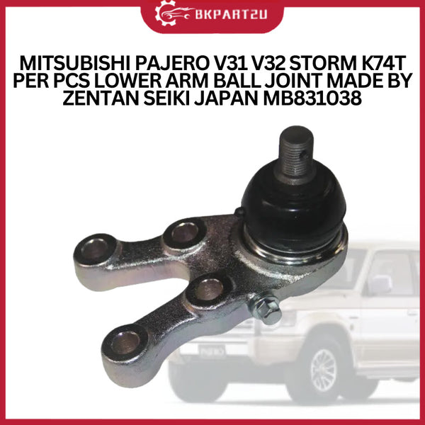 MITSUBISHI PAJERO V31 V32 STORM K74T 1991-1999 LOWER ARM BALL JOINT ZENTAN SEIKI JAPAN MB831038