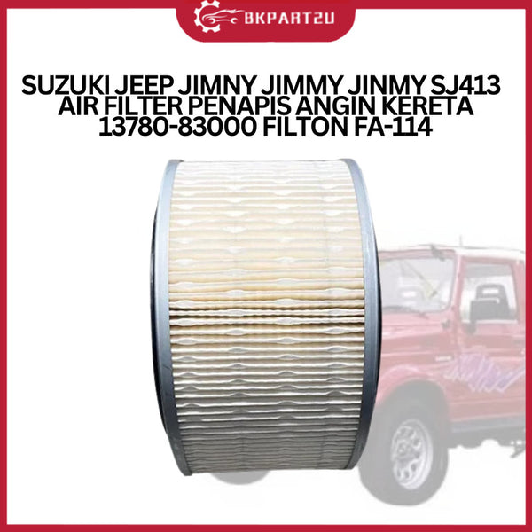 SUZUKI JEEP JIMNY JIMMY JINMY SJ413  (1981-1998) AIR FILTER PENAPIS ANGIN KERETA 13780-83000 FILTON FA-114