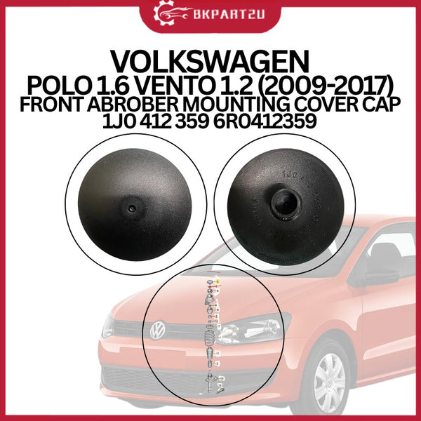 VOLKSWAGEN POLO 1.6 VENTO 1.2 (2009-2017) FRONT ABROBER MOUNTING COVER CAP 1J0 412 359 6R0412359