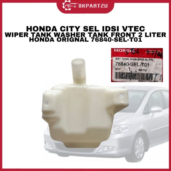 HONDA CITY SEL IDSI VTEC WIPER TANK WASHER TANK FRONT 2 LITER HONDA ORIGNAL 76840-SEL-T01