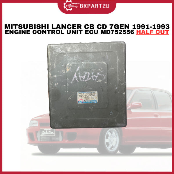 MITSUBISHI LANCER CB CD 7GEN 1991-1993 ENGINE CONTROL UNIT ECU MD752556 HALF CUT