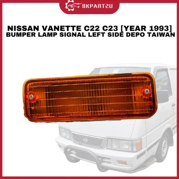 NISSAN VANETTE C22 C23 [YEAR 1993] BUMPER LAMP SIGNAL LEFT SIDE DEPO TAIWAN