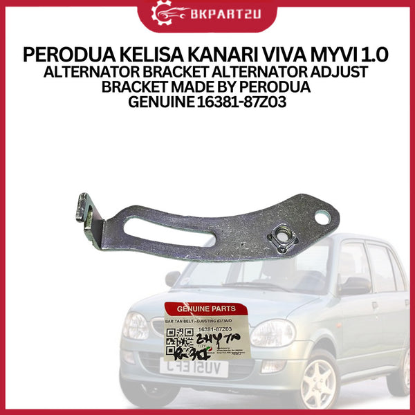 PERODUA KELISA KANARI VIVA MYVI 1.0 ALTERNATOR BRACKET ALTERNATOR ADJUST BRACKET MADE BY PERODUA GENUINE 16381-87Z03