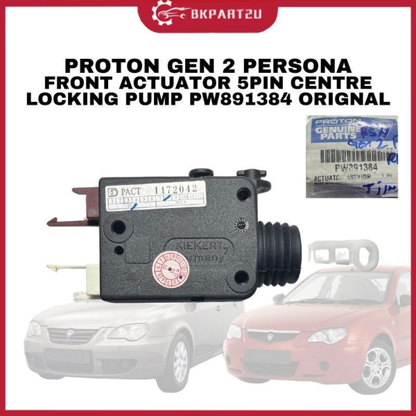 PROTON GEN 2 PERSONA FRONT ACTUATOR 5PIN CENTRE LOCKING PUMP PW891384 ORIGNAL