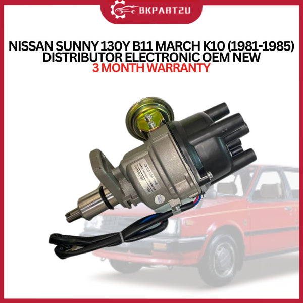 NISSAN SUNNY 130Y B11 MARCH K10 (1981-1985) DISTRIBUTOR ELECTRONIC OEM NEW 3 MONTH WARRANTY