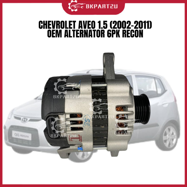 Chevrolet Aveo 1.5 (2002-2011) Alternator Assy 6pk Auto 96540542