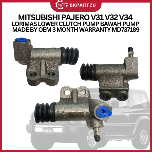 MITSUBISHI PAJERO V31 V32 V34 LORIMAS (1991-1999) LOWER CLUTCH PUMP BAWAH PUMP MADE BY OEM 3 MONTH WARRANTY MD737189