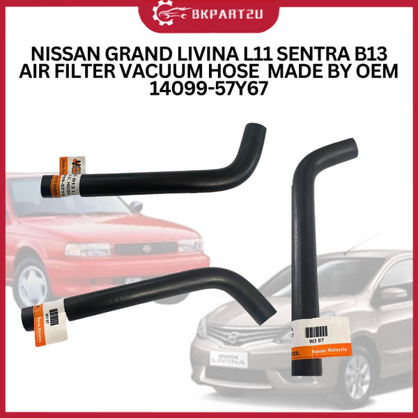 NISSAN GRAND LIVINA L11 SENTRA B13 (2005-2012) AIR FILTER VACUUM HOSE  MADE BY OEM 14099-57Y67