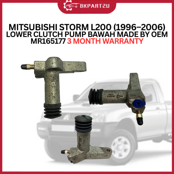 MITSUBISHI STORM L200 (1996–2006) LOWER CLUTCH PUMP BAWAH MADE BY OEM MR165177 3 MONTH WARRANTY