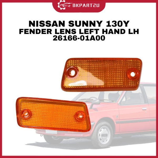NISSAN SUNNY 130Y FENDER LENS LEFT HAND LH 26166-01A00