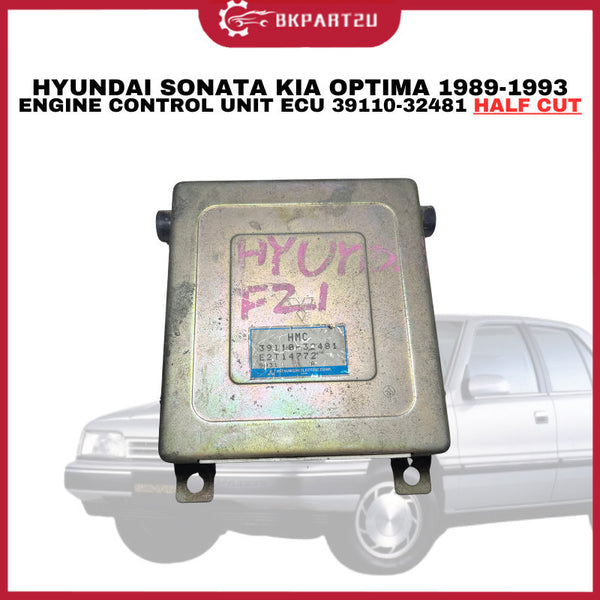 HYUNDAI SONATA KIA OPTIMA 1989-1993 ENGINE CONTROL UNIT ECU 39110-32481 HALF CUT