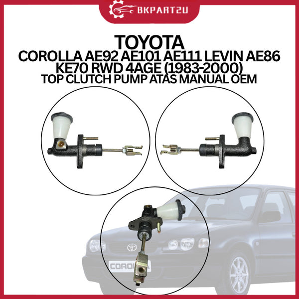 TOYOTA COROLLA AE92 AE101 AE111 LEVIN AE86 KE70 RWD 4AGE 1983-2000 TOP CLUTCH PUMP ATAS MANUAL OEM