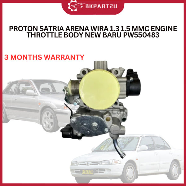PROTON SATRIA ARENA WIRA 1.3 1.5 MMC ENGINE THROTTLE BODY NEW BARU 3 BULAN WARRANTY PW550483