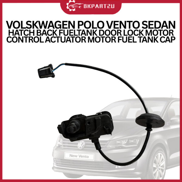 VOLSKWAGEN POLO VENTO SEDAN HATCH BACK FUELTANK DOOR LOCK MOTOR CONTROL ACTUATOR MOTOR FUEL TANK CAP