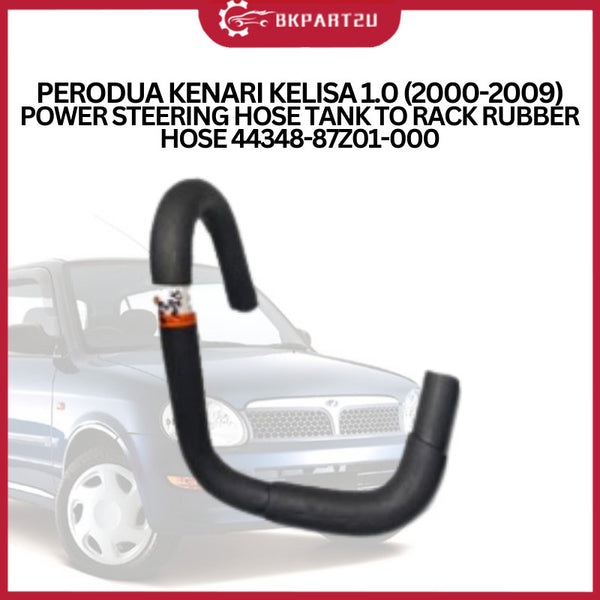 PERODUA KENARI KELISA 1.0 (2000-2009) POWER STEERING HOSE TANK TO RACK RUBBER HOSE 44348-87Z01-000