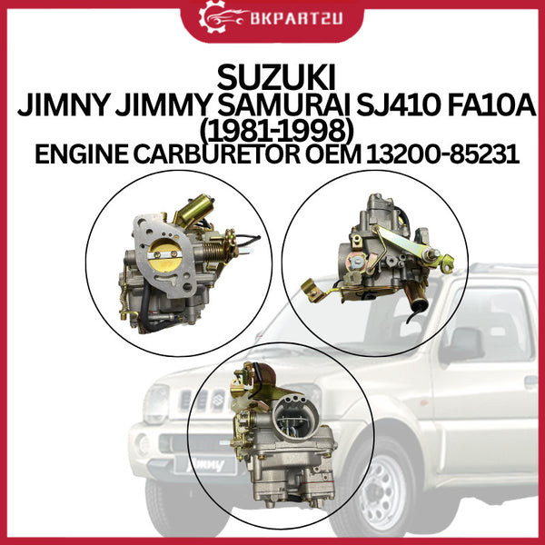SUZUKI JIMNY JIMMY SAMURAI SJ410 FA10A 1981-1998 ENGINE CARBURETOR OEM 13200-85231 3 MONTH WARRANTY