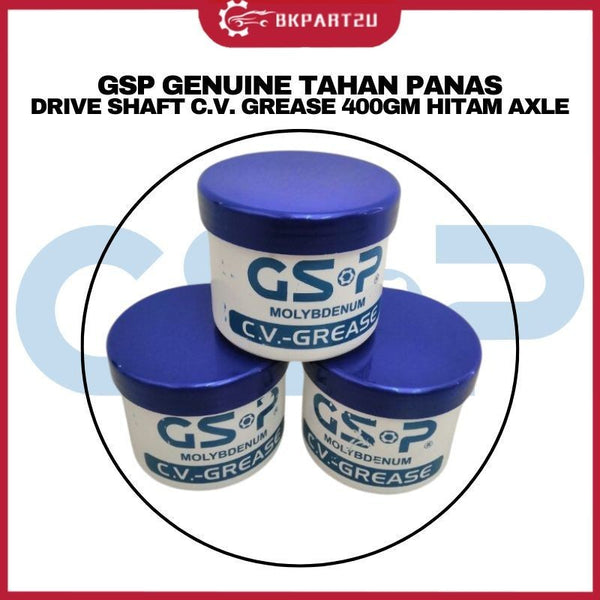 PROTON PERODUA TOYOTA GSP GENUINE TAHAN PANAS MOLYBDENUM DRIVE SHAFT C.V. GREASE 400GM DRIVE SHAFT GREASE HITAM AXLE