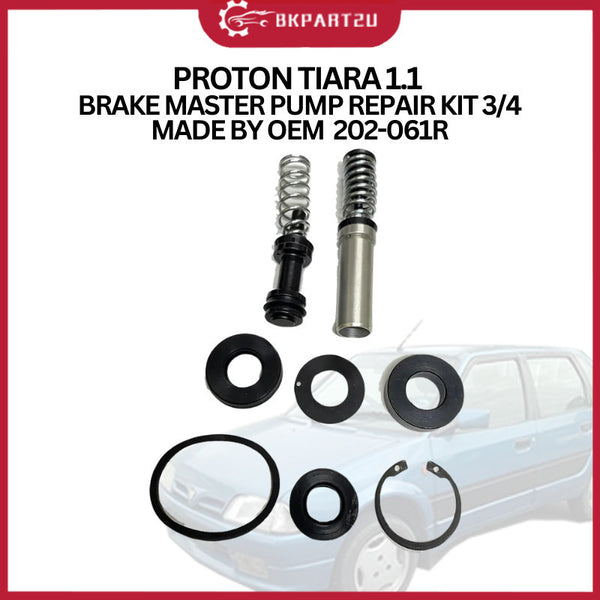 PROTON TIARA 1.1 (1996-2000) BRAKE MASTER PUMP REPAIR KIT 3/4 MADE BY OEM  202-061R